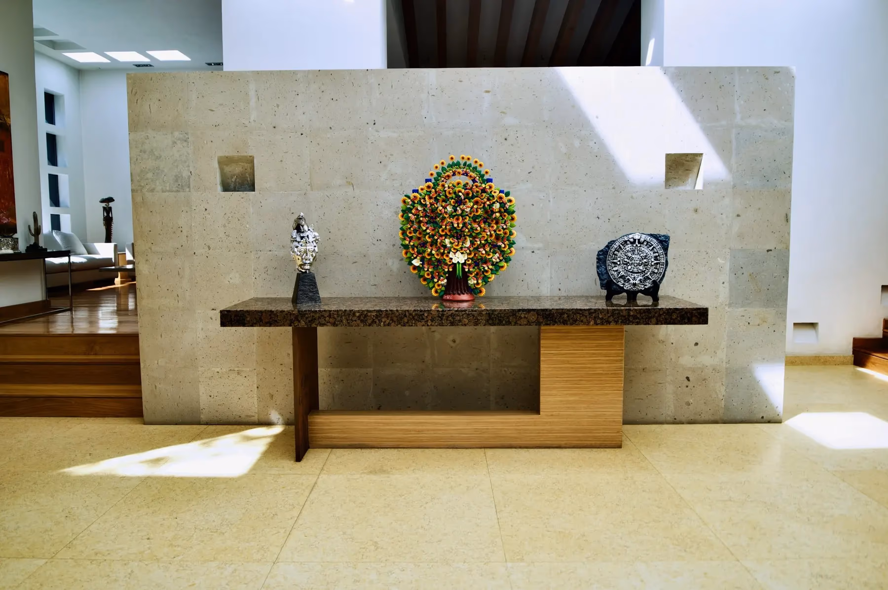 A Venustare piece styled in a home setting