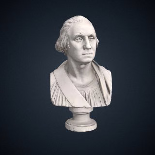 George Washington, after Houdon